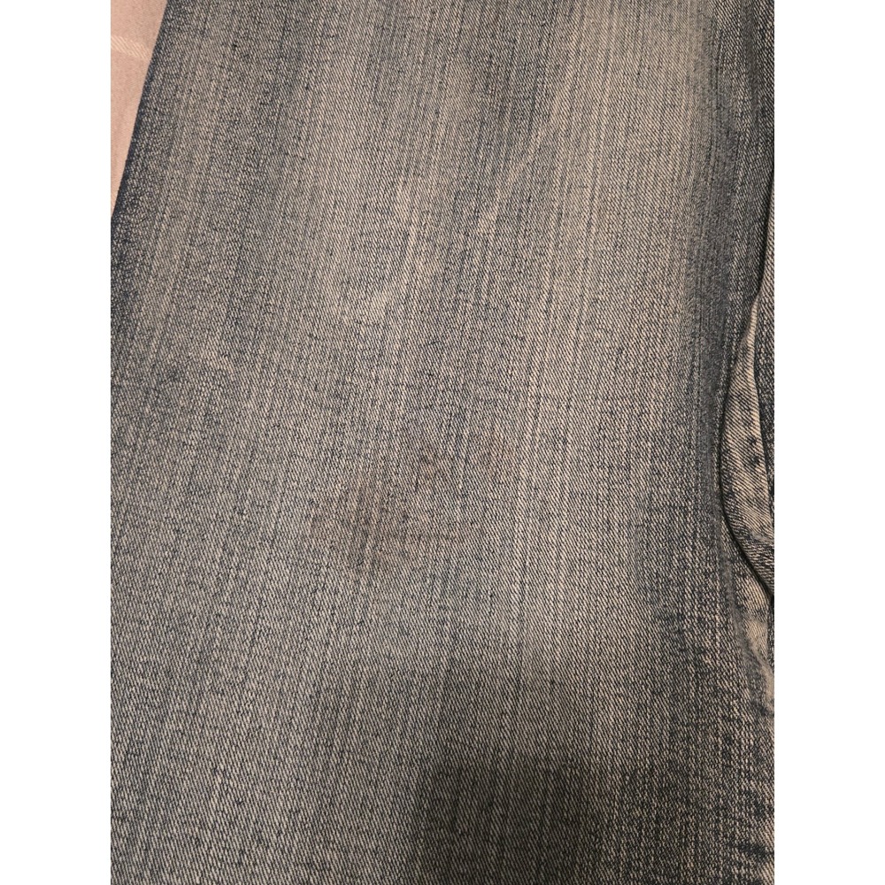 VTG GMF Give Me Face 0.3 Baggy Wide Leg Jeans Mens 38x32 Dark Wash 2000s Urban - Picture 5 of 8